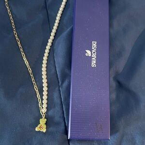 SWAROVSKI TEDDY PENDANT NECKLACE